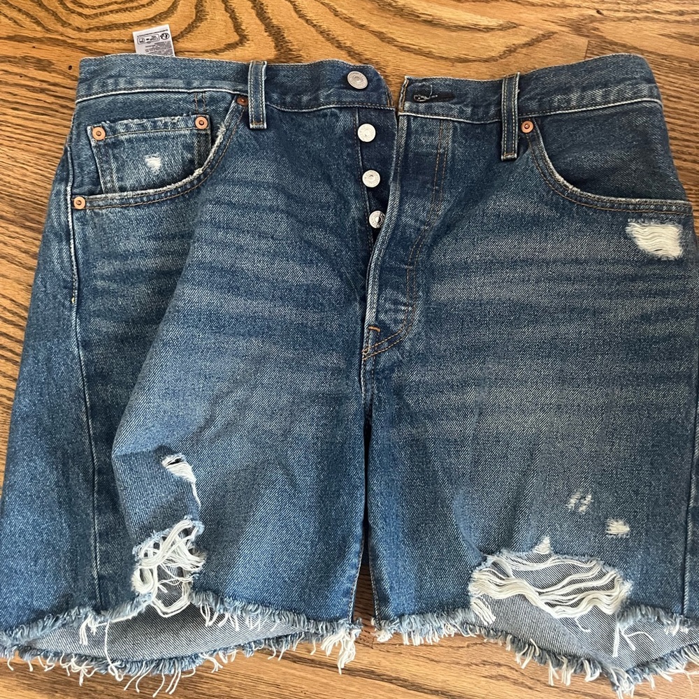 Net high rise Levi 501 jeans